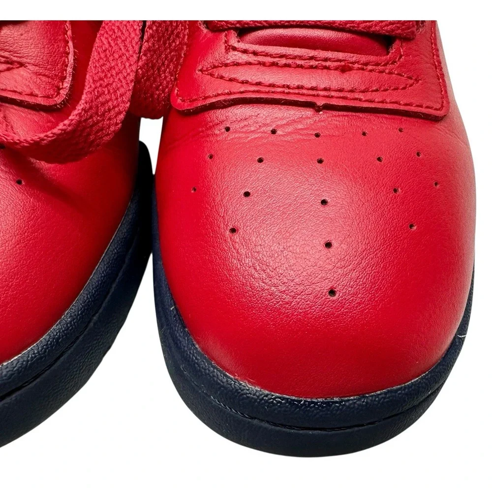 FILA Original Fitness Red Blue 3VF 80105-640 Sneakers  Size 6‎